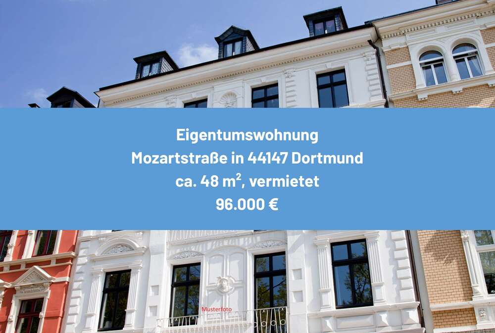 Thumbnail-Wohnung zum Kaufen in Dortmund 72.000,00 € 48 m²