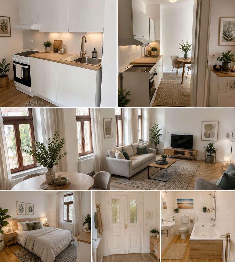 Thumbnail-Wohnung zum Mieten in Leipzig 536,00 € 52 m²