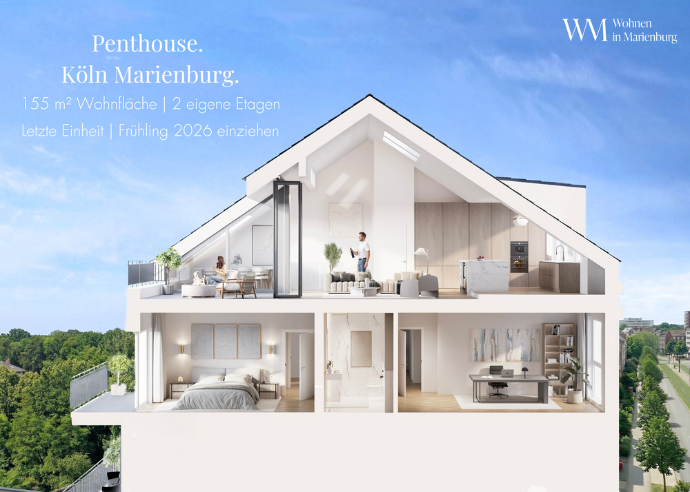 Thumbnail-Wohnung zum Kaufen in Köln 1.099.000,00 € 154.61 m²