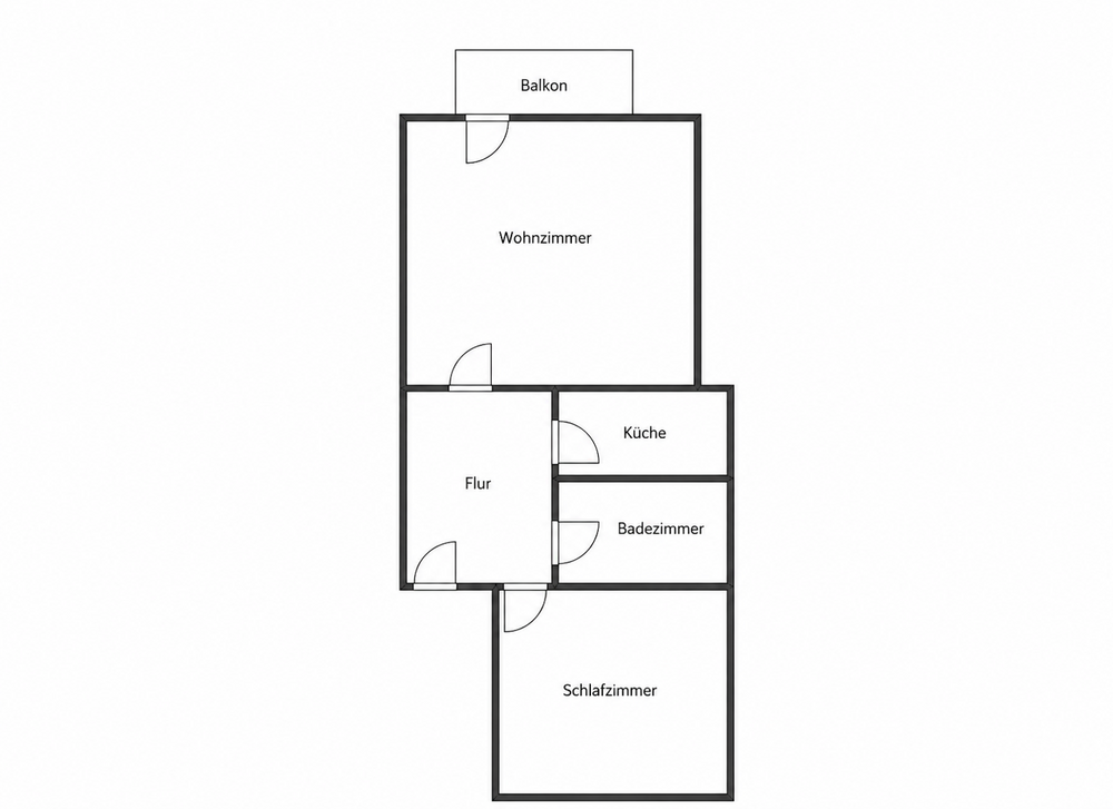 Thumbnail-Wohnung zum Mieten in Duisburg 300,00 € 45.38 m²