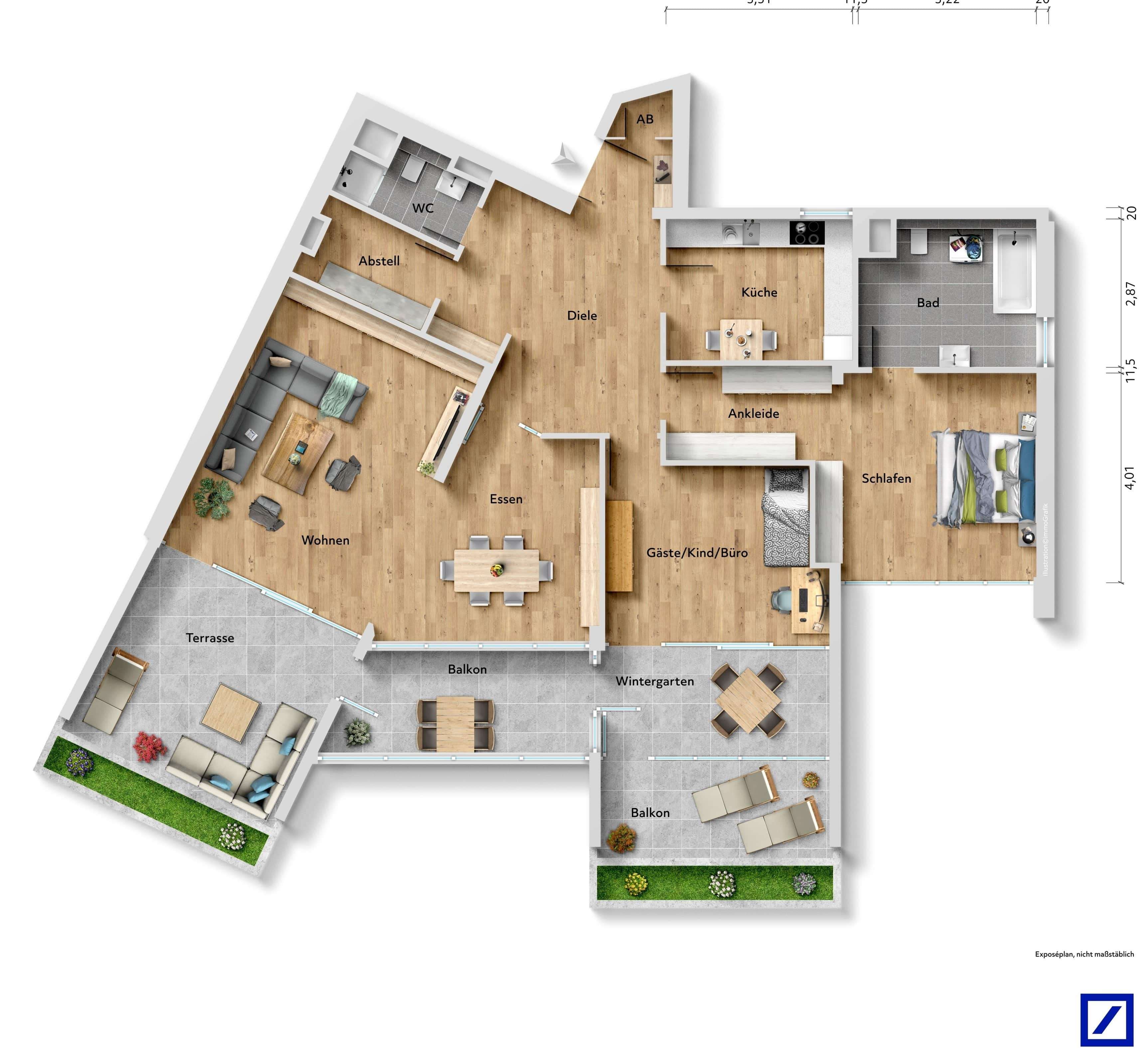 Thumbnail-Wohnung zum Kaufen in Göttingen 499.000,00 € 141.58 m²