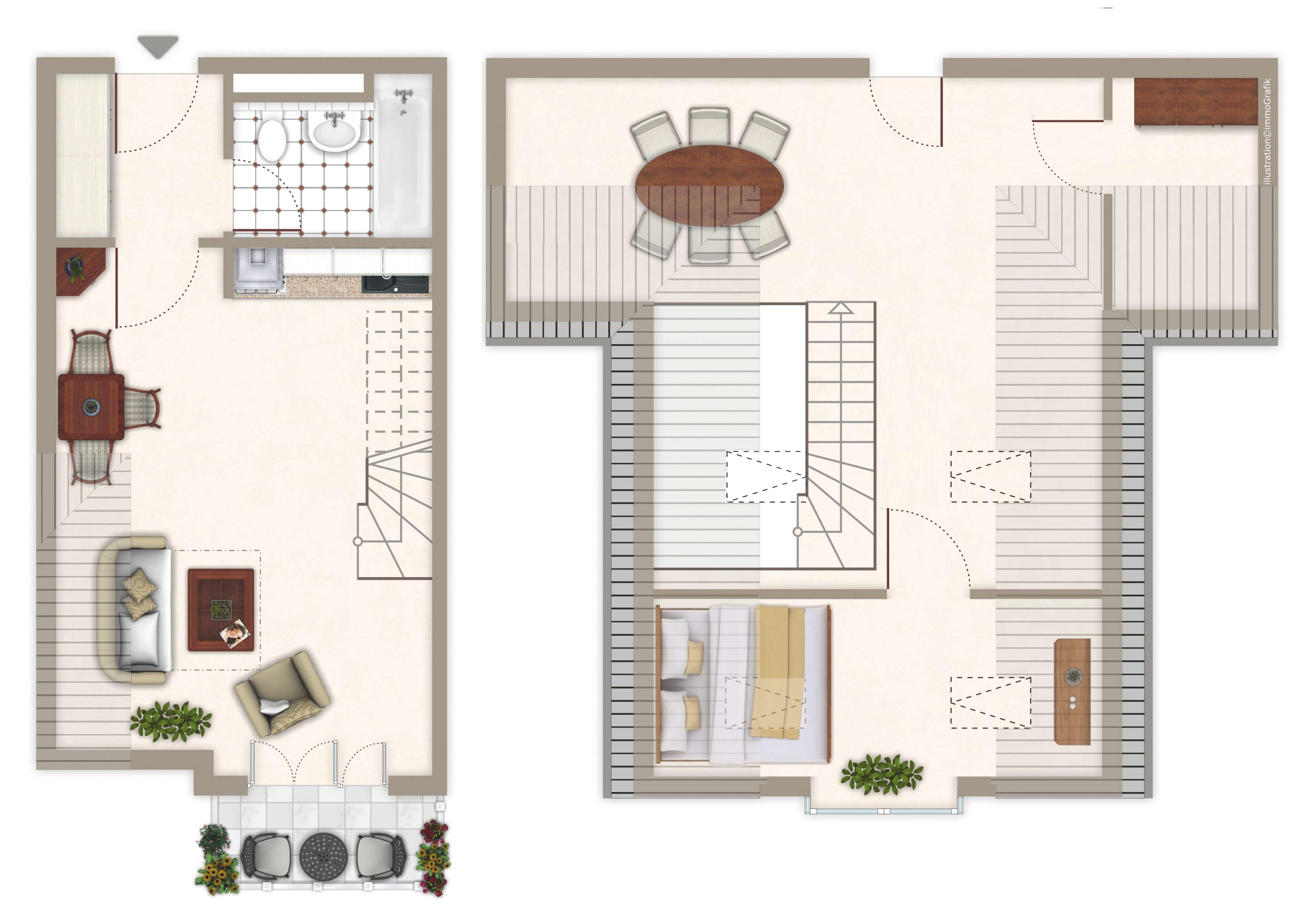 Thumbnail-Wohnung zum Mieten in Liebertwolkwitz 570,00 € 60.1 m²