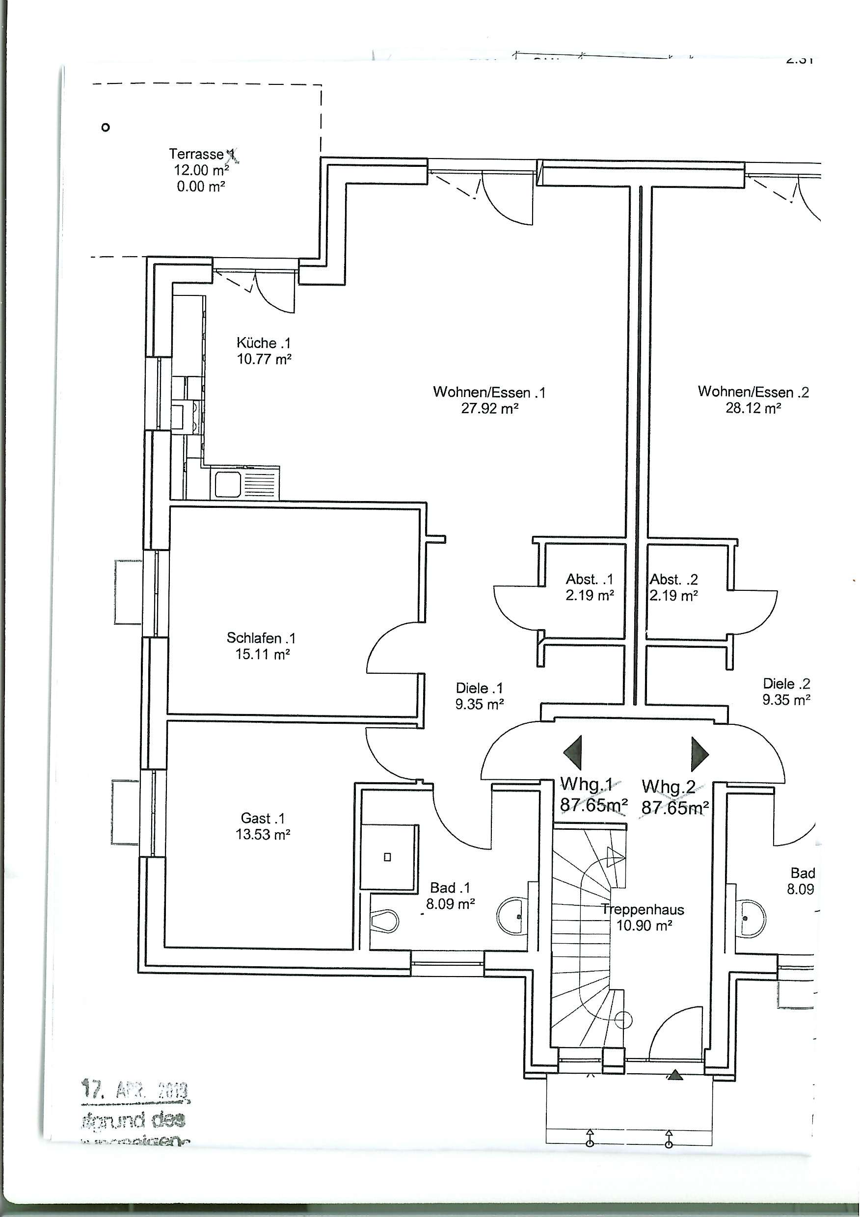 Thumbnail-Wohnung zum Mieten in Heidenau 870,00 € 86.96 m²