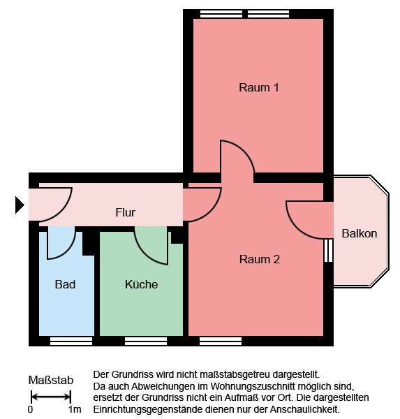 Thumbnail-Wohnung zum Mieten in Bergkamen 359,00 € 43.19 m²