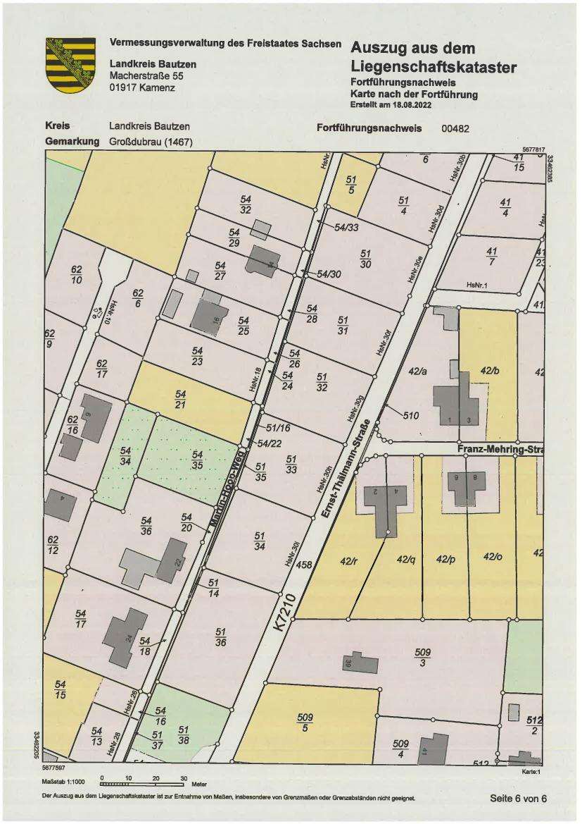 Thumbnail-Grundstück zu verkaufen in Großdubrau 62.440,00 € 892 m²