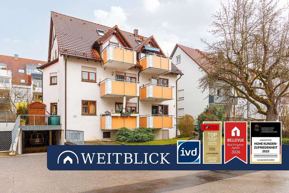 Thumbnail-Wohnung zum Mieten in Ludwigsburg 990,00 € 70 m²