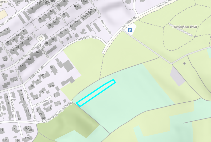 Thumbnail-Grundstück zu verkaufen in Neckarsulm 45.000,00 € 1106 m²