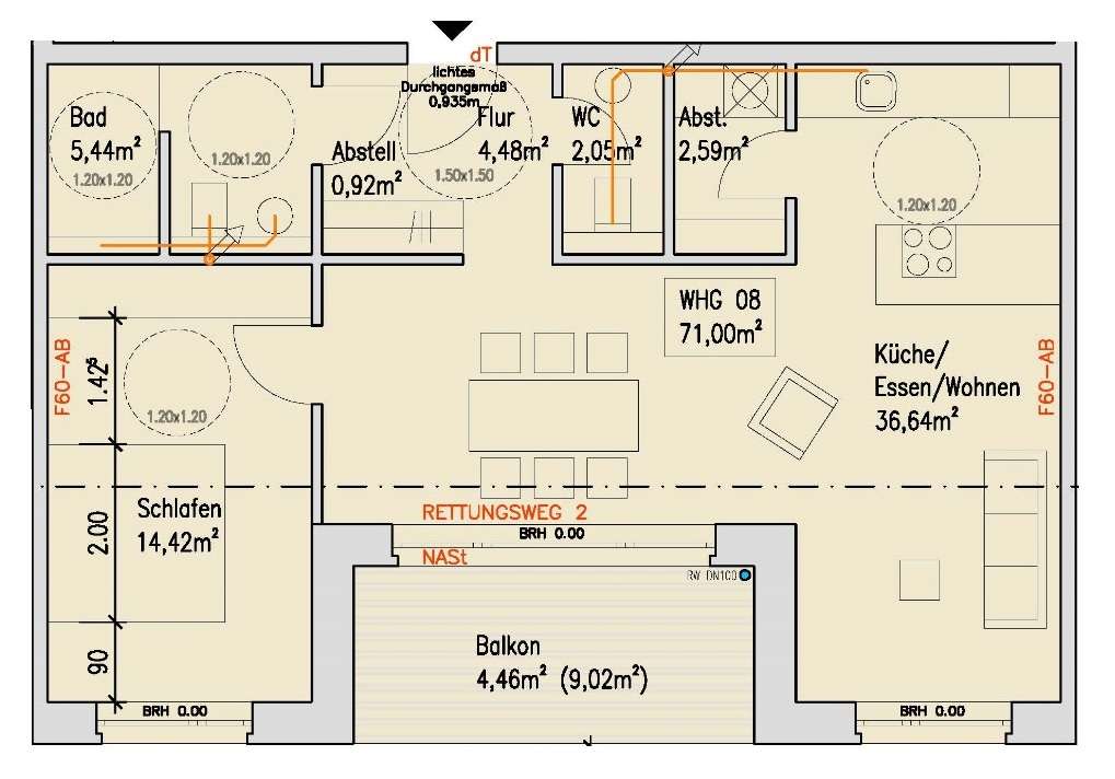 Thumbnail-Wohnung zum Mieten in Borken 923,00 € 71 m²