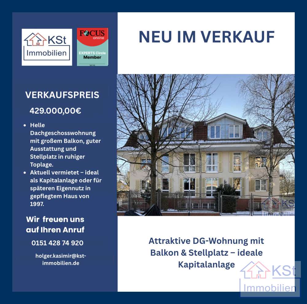 Thumbnail-Wohnung zum Kaufen in Potsdam Babelsberg 429.000,00 € 83 m²