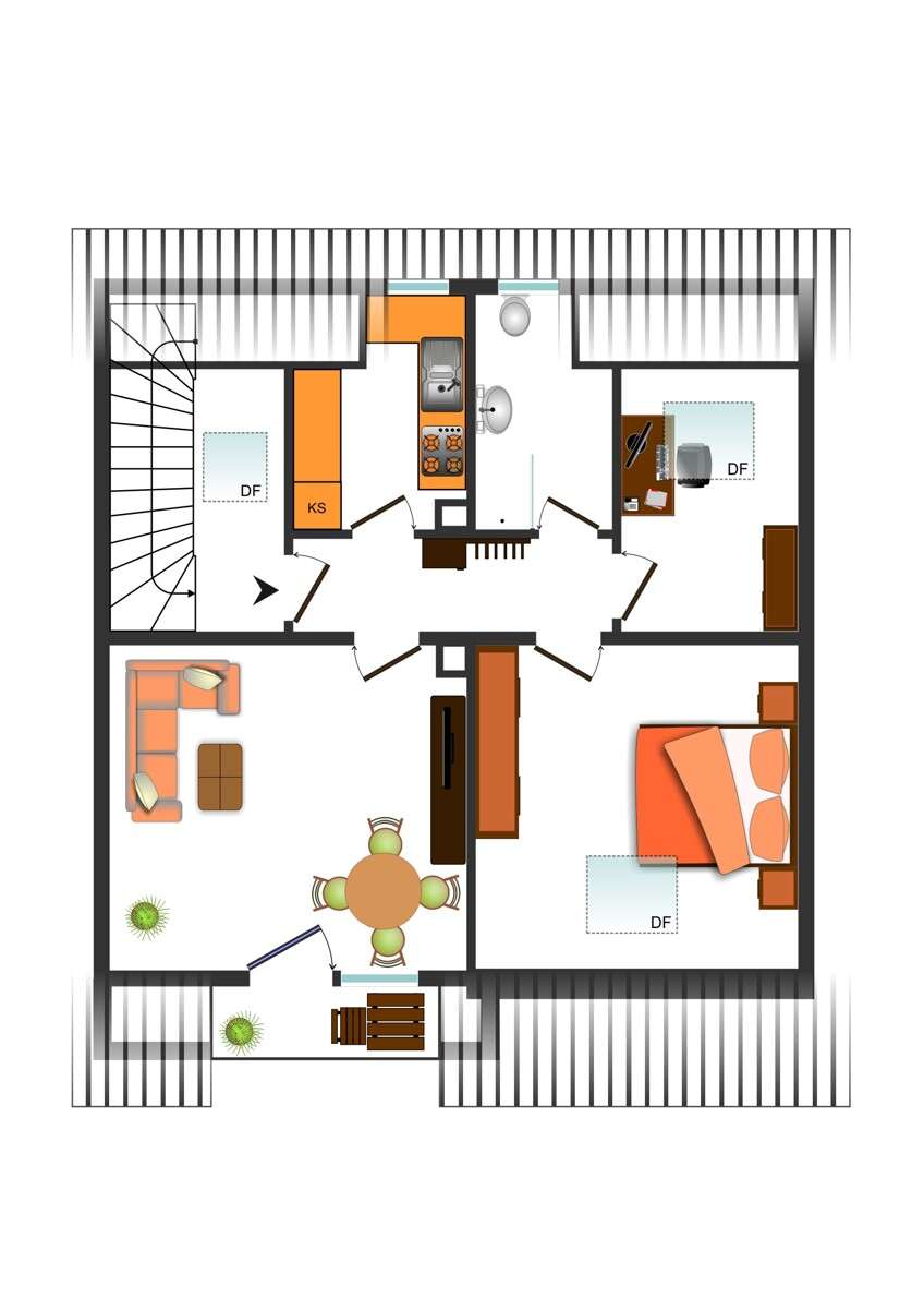 Thumbnail-Wohnung zum Kaufen in Mössingen 188.000,00 € 46 m²