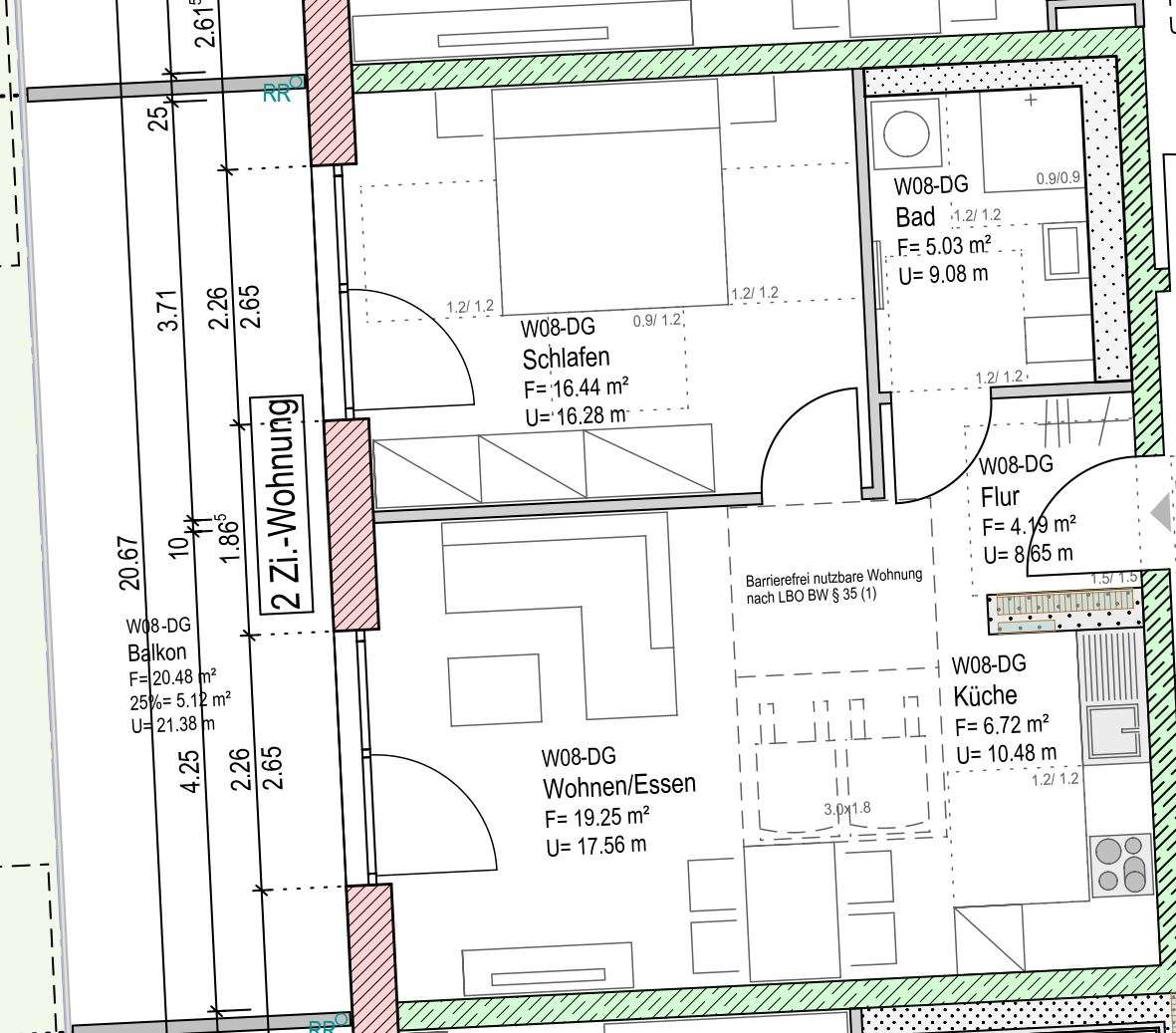 Thumbnail-Wohnung zum Kaufen in Welzheim 307.835,00 € 55.97 m²