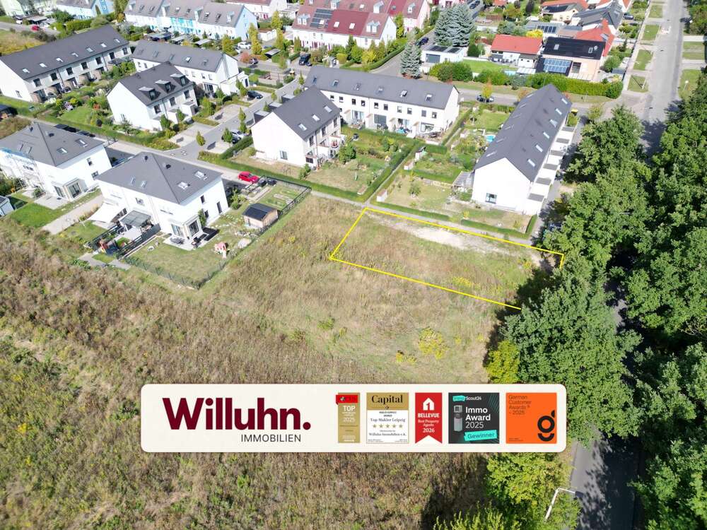 Thumbnail-Grundstück zu verkaufen in Leipzig 174.500,00 € 454 m²