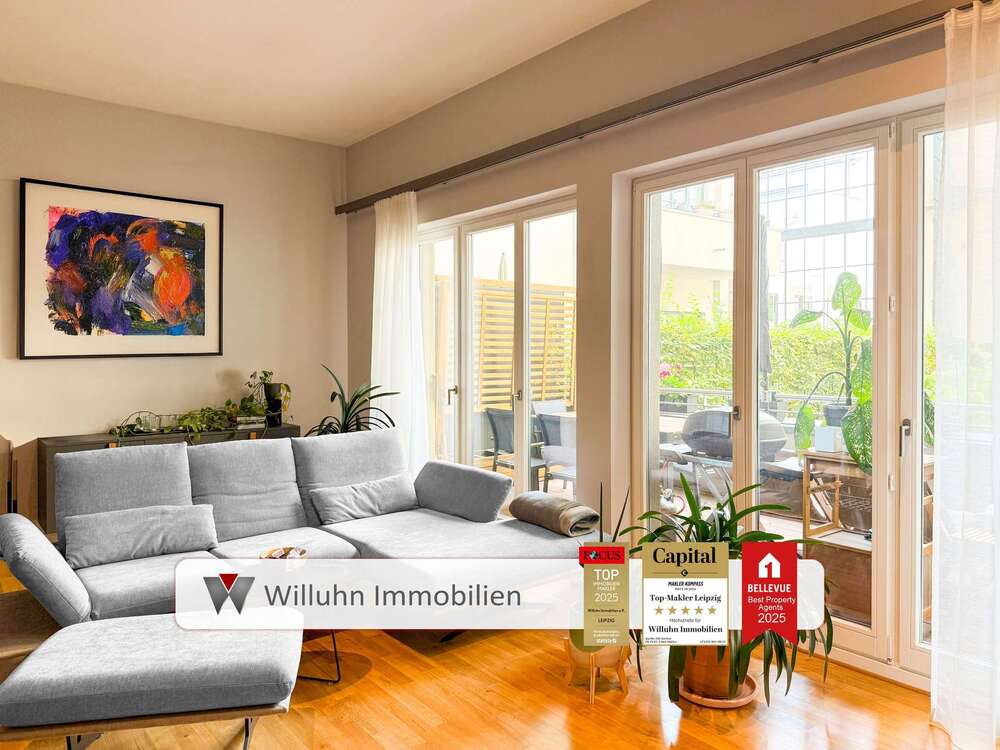 Thumbnail-Wohnung zum Kaufen in Leipzig 429.000,00 € 107.89 m²