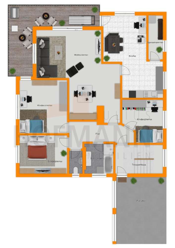 Thumbnail-Wohnung zum Kaufen in Bad Kissingen 265.000,00 € 126.48 m²