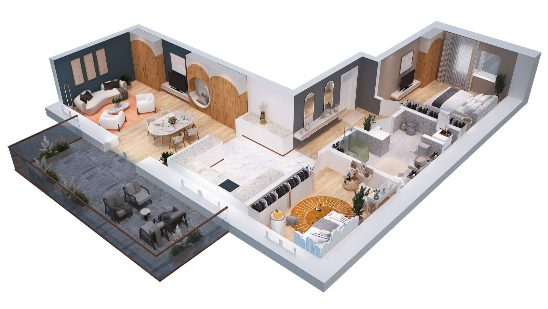 Thumbnail-Wohnung zum Mieten in Chemnitz 626,00 € 73.2 m²