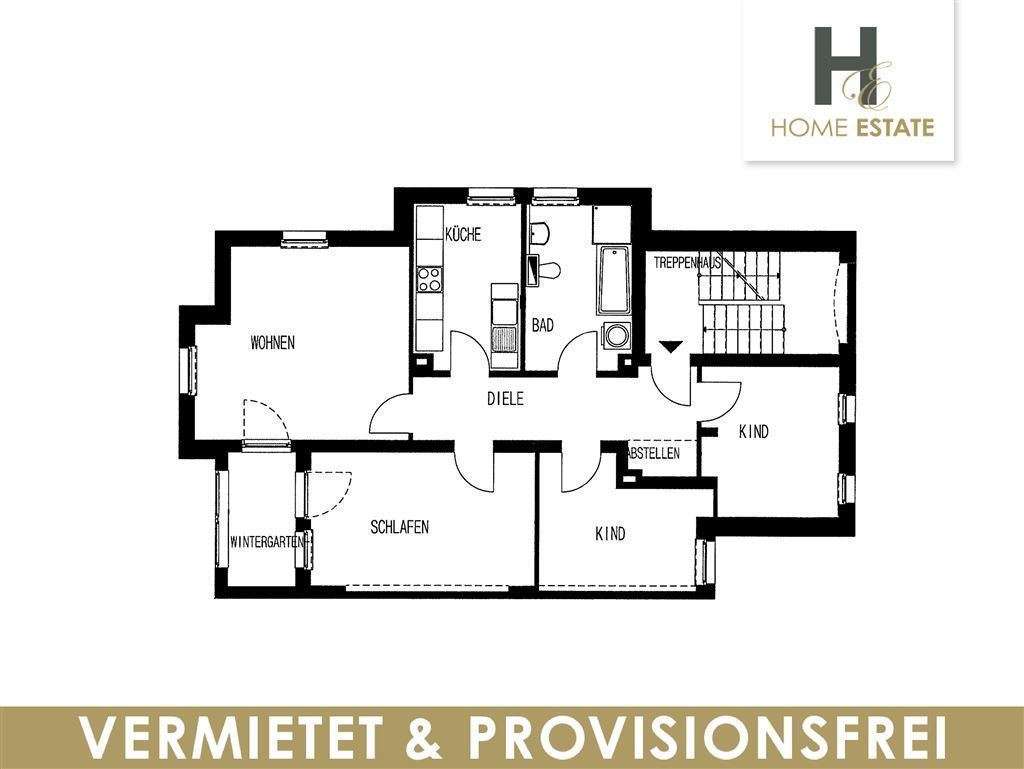 Thumbnail-Wohnung zum Kaufen in Leipzig 295.000,00 € 90 m²