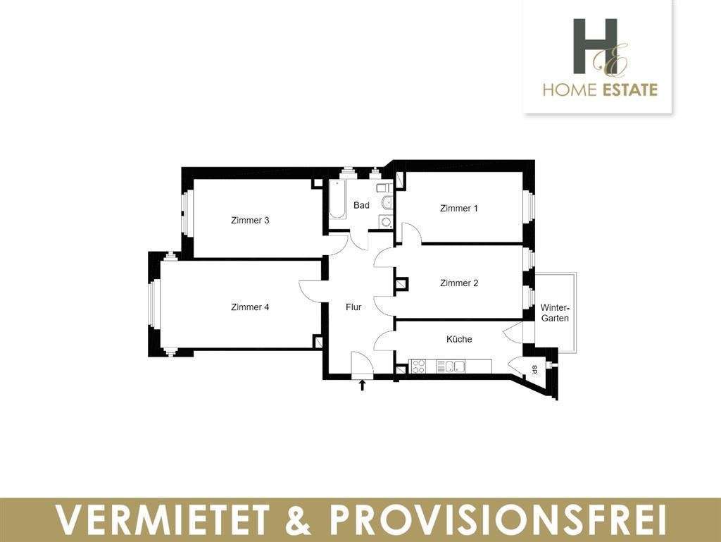 Thumbnail-Wohnung zum Kaufen in Leipzig 389.000,00 € 110 m²