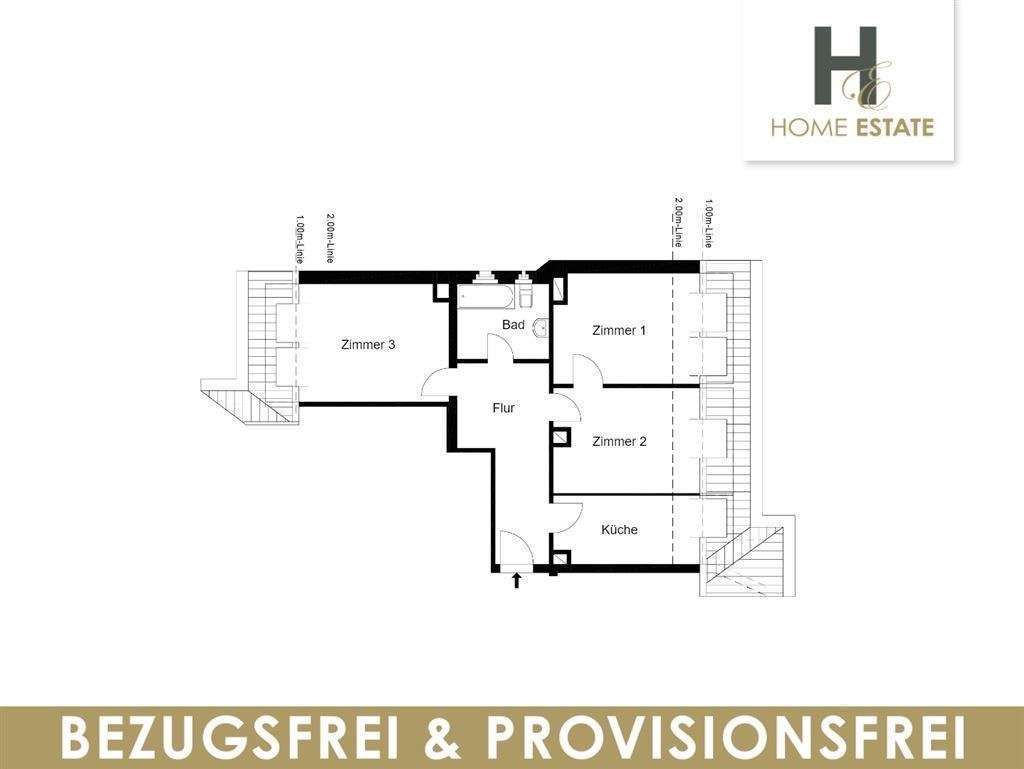 Thumbnail-Wohnung zum Kaufen in Leipzig 275.000,00 € 65 m²