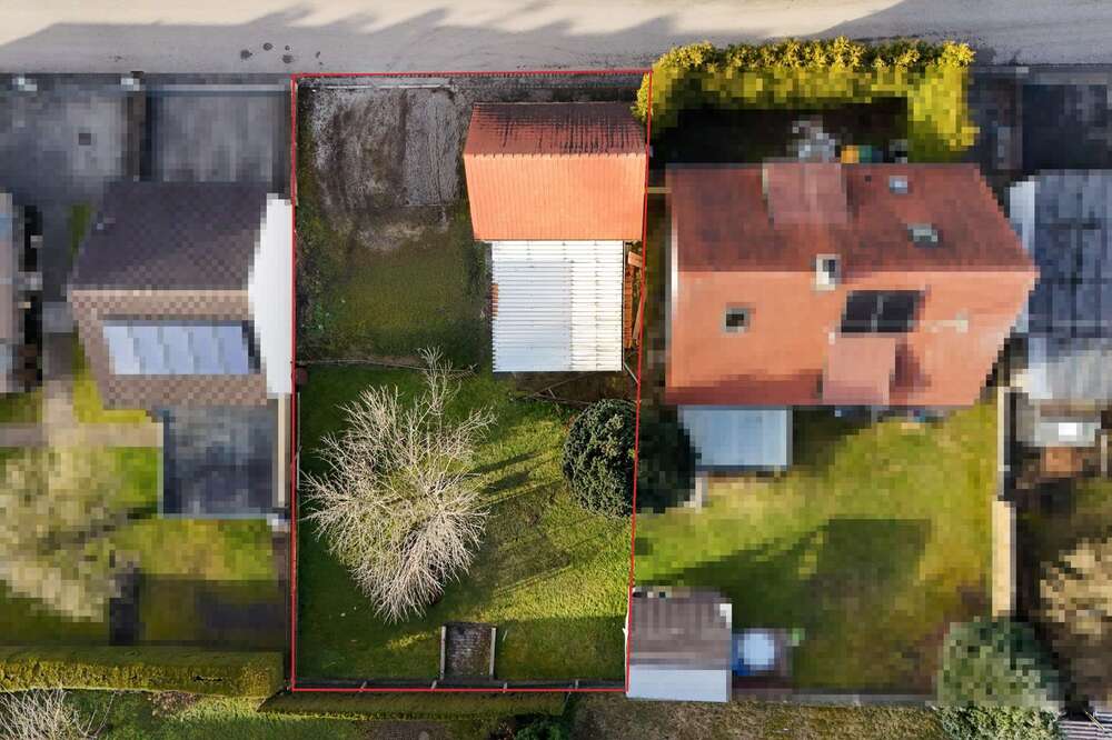 Thumbnail-Grundstück zu verkaufen in Augsburg 270.000,00 € 395 m²