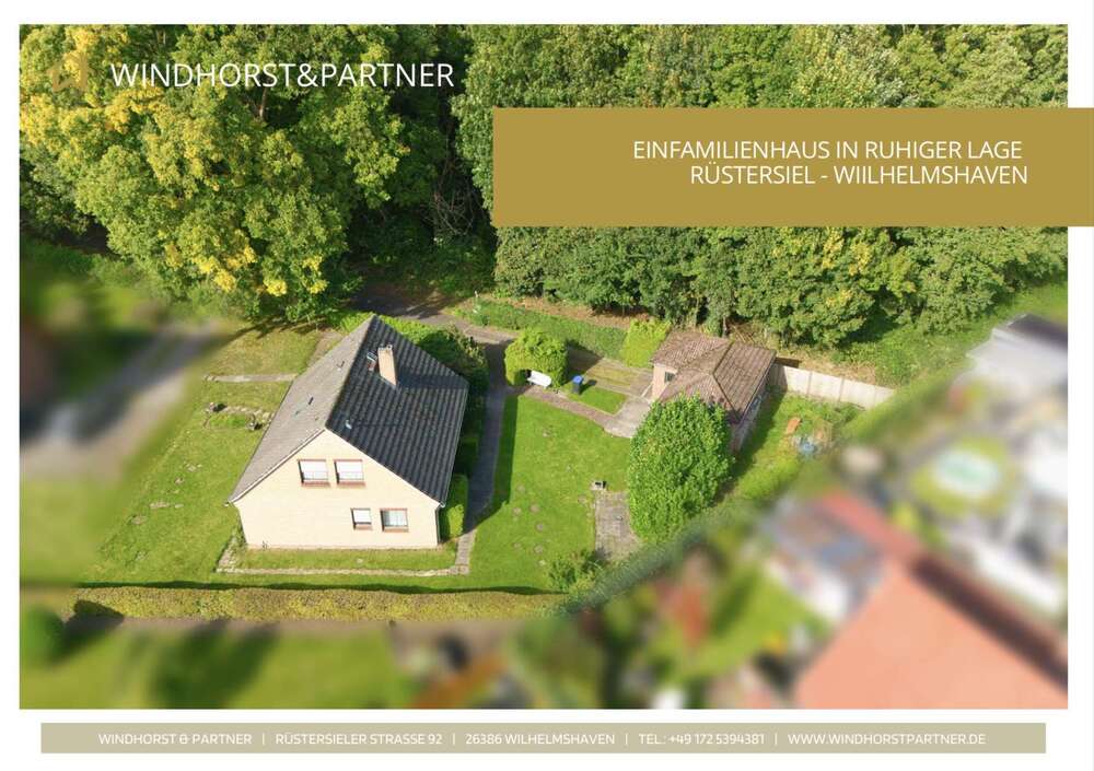 Thumbnail-Haus zum Kaufen in Wilhelmshaven - Rüstersiel 265.000,00 € 120 m²