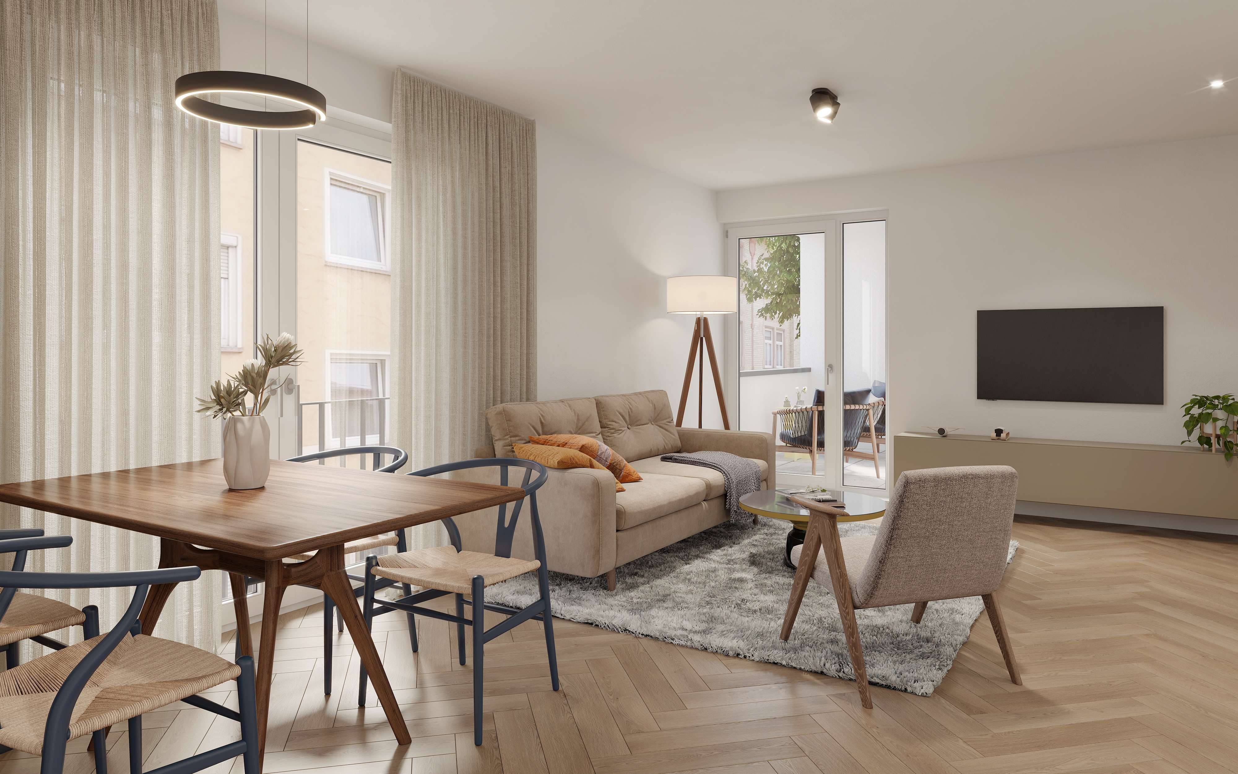 Thumbnail-Wohnung zum Kaufen in Stuttgart-Gablenberg 435.000,00 € 47.98 m²