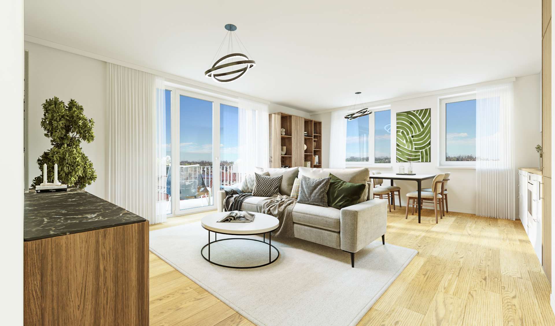 Thumbnail-Wohnung zum Kaufen in Lübeck 389.000,00 € 73.48 m²