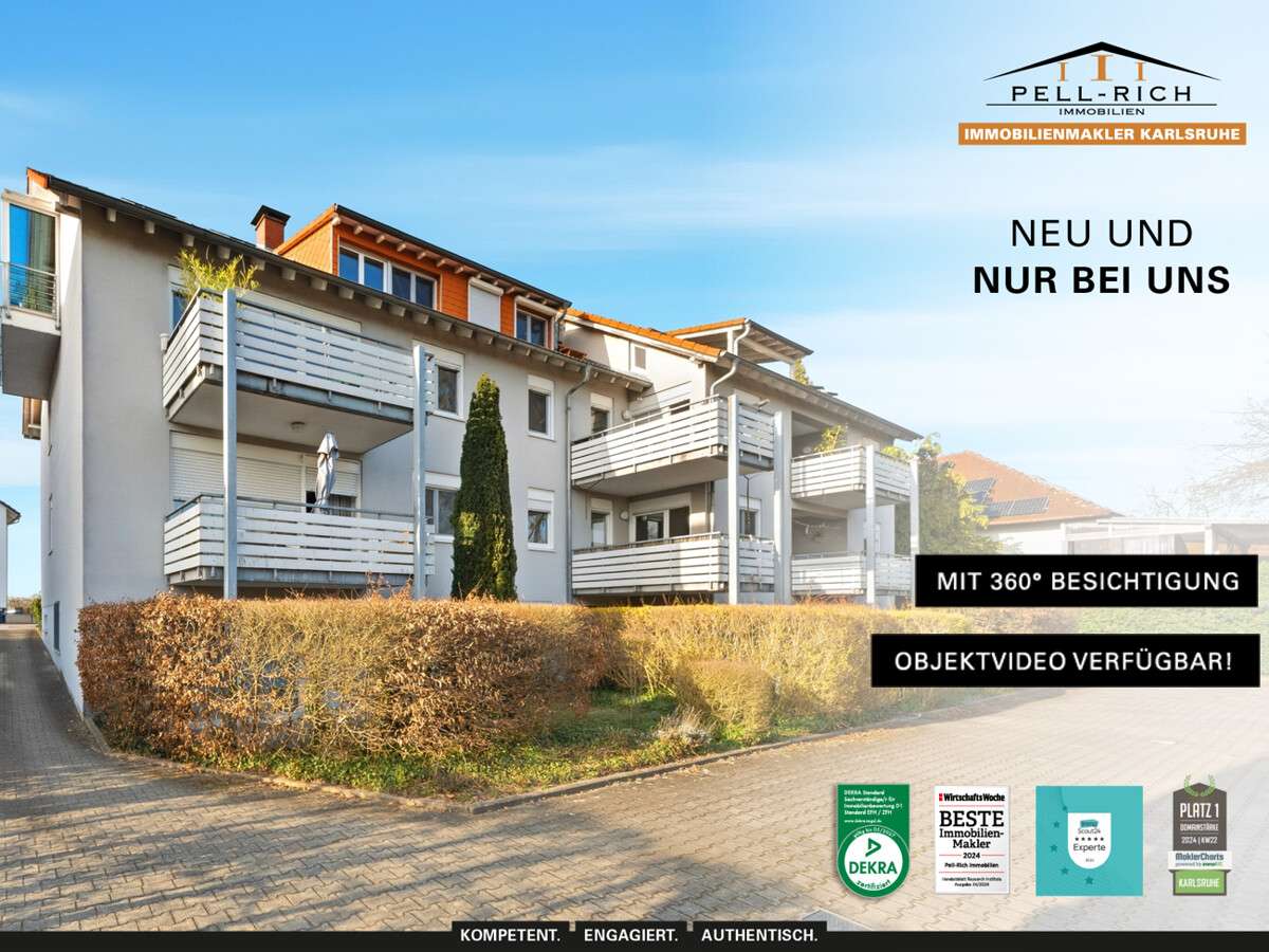 Thumbnail-Wohnung zum Kaufen in Karlsruhe 295.000,00 € 88.65 m²