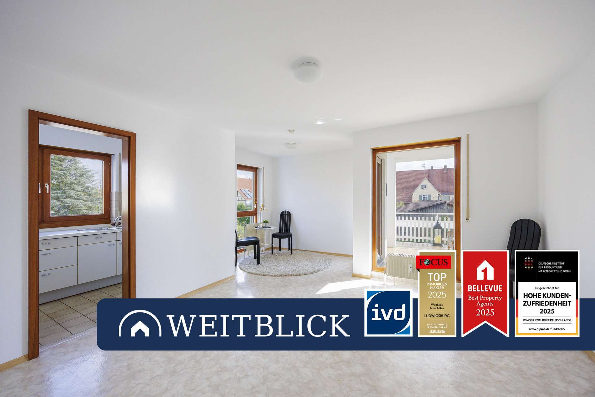 Thumbnail-Wohnung zum Mieten in Möglingen 735,00 € 55 m²