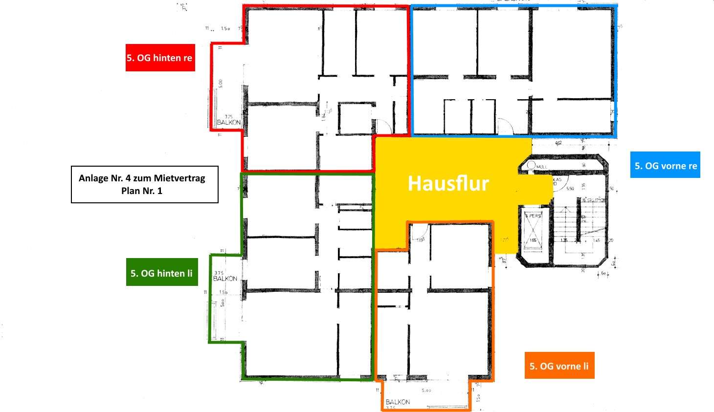 Thumbnail-Wohnung zum Mieten in Herten 500,00 € 82 m²