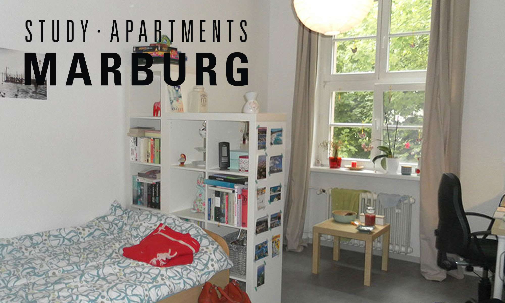 Thumbnail-Wohnung zum Mieten in Marburg 243,00 € 23.15 m²