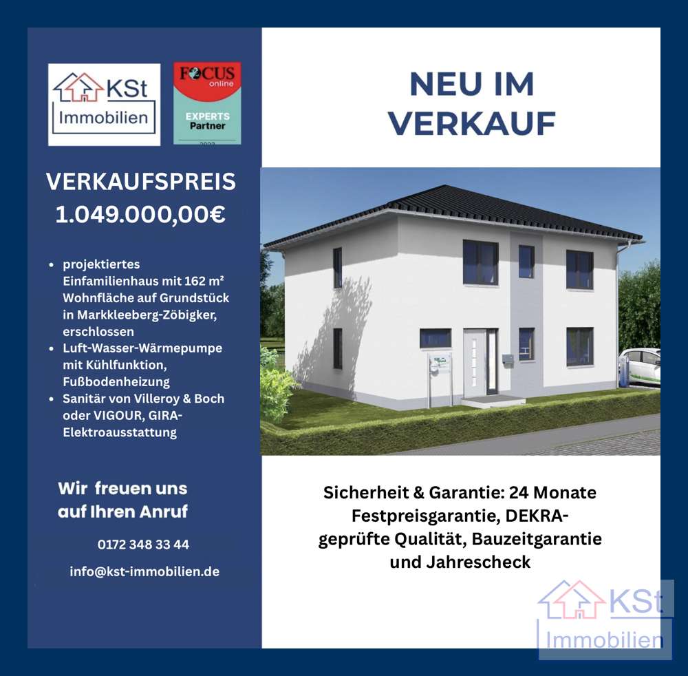 Thumbnail-Haus zum Kaufen in Markkleeberg Zöbigker 1.049.000,00 € 162 m²