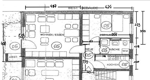 Thumbnail-Wohnung zum Mieten in Lampertheim 625,00 € 56 m²