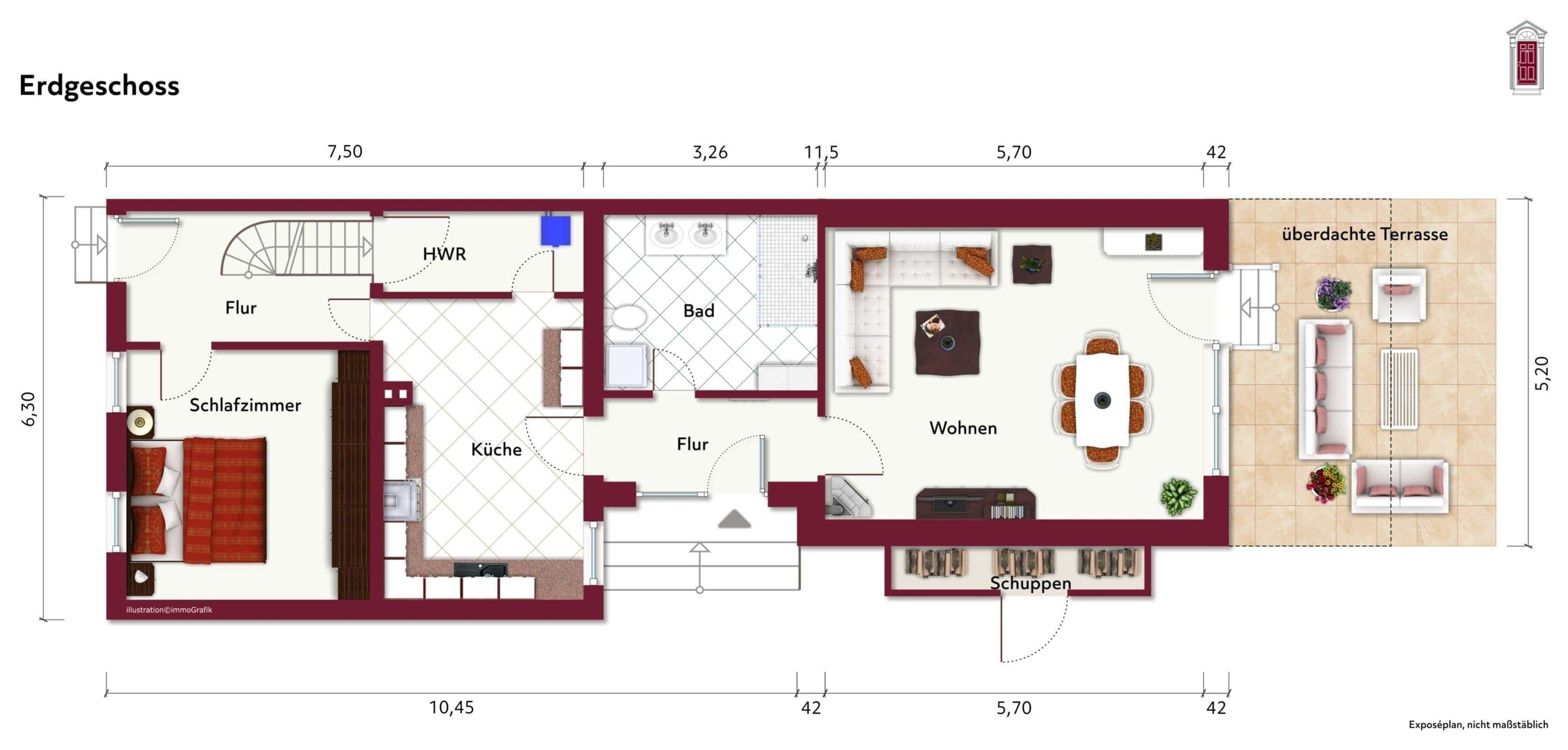 Thumbnail-Haus zum Kaufen in Wilhelmshaven 195.000,00 € 96 m²