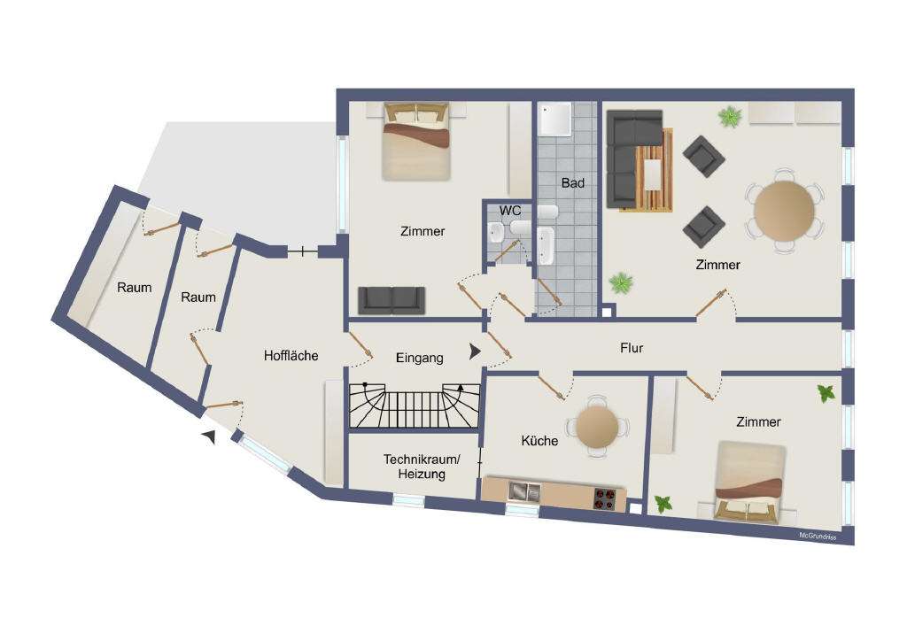 Thumbnail-Wohnung zum Kaufen in Lörrach 310.000,00 € 100 m²