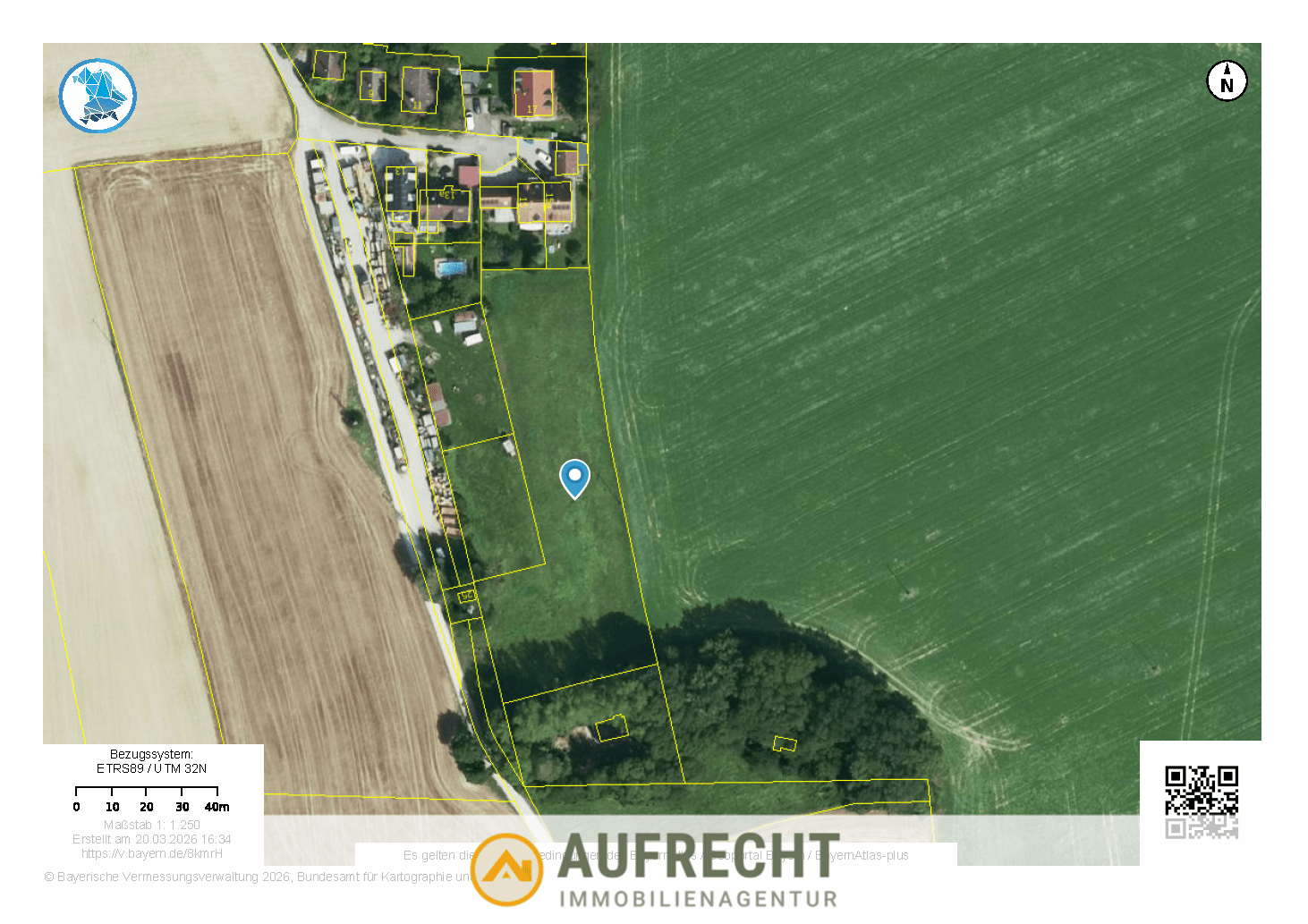 Thumbnail-Grundstück in Röhrmoos 69.800,00 € 3882 m²