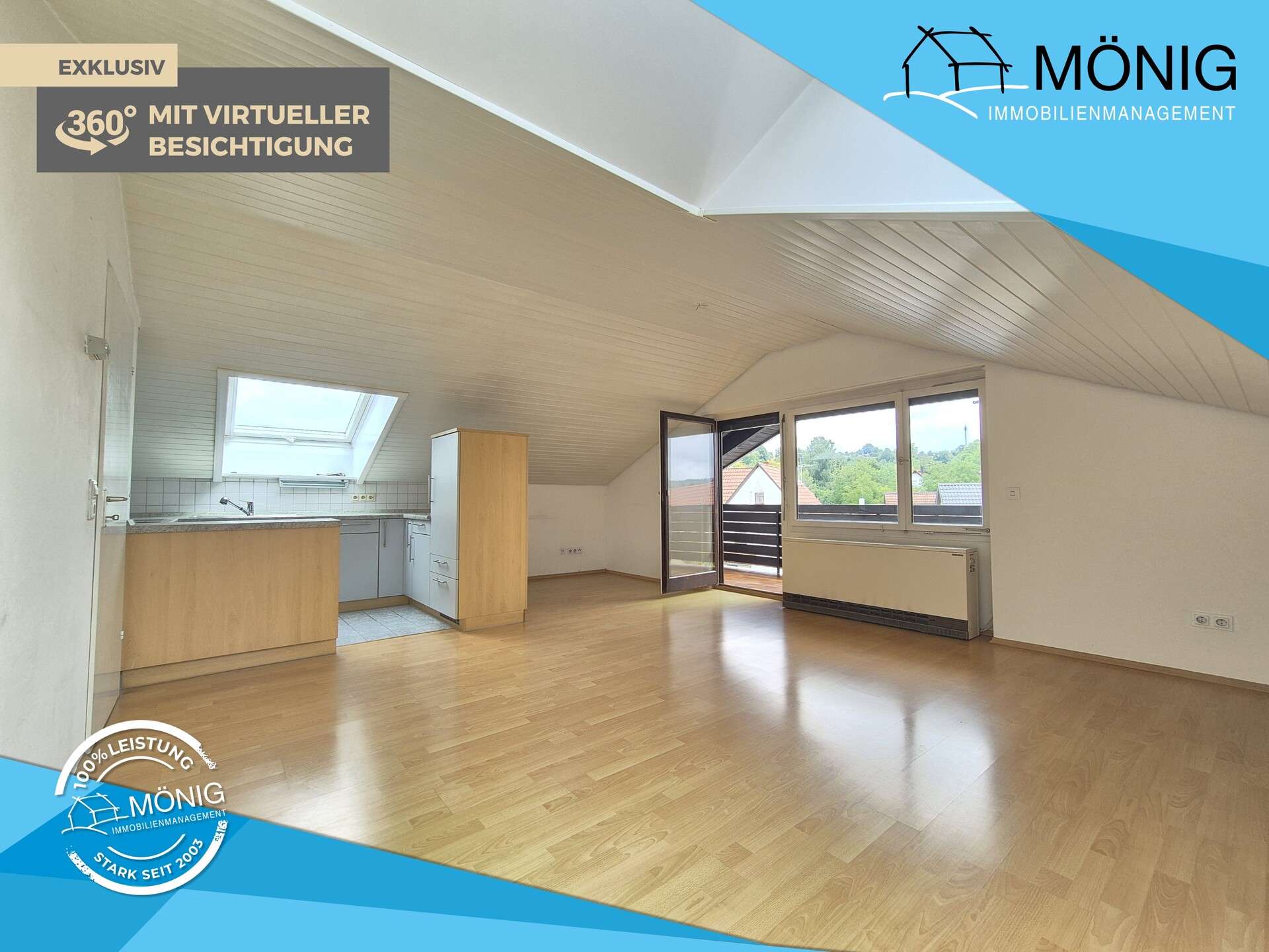 Thumbnail-Wohnung zum Mieten in Dettenhausen 420,00 € 41.39 m²
