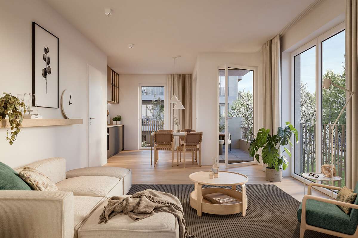 Thumbnail-Wohnung zum Mieten in Oberschleißheim 1.520,00 € 77.91 m²