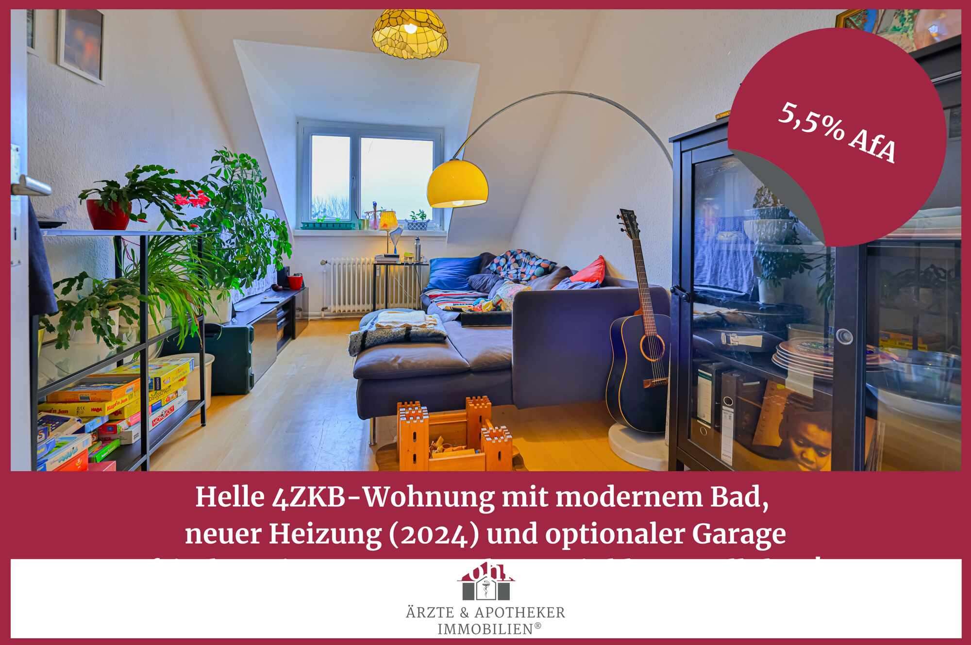 Thumbnail-Wohnung zum Kaufen in Kassel Kirchditmold 199.000,00 € 78.58 m²