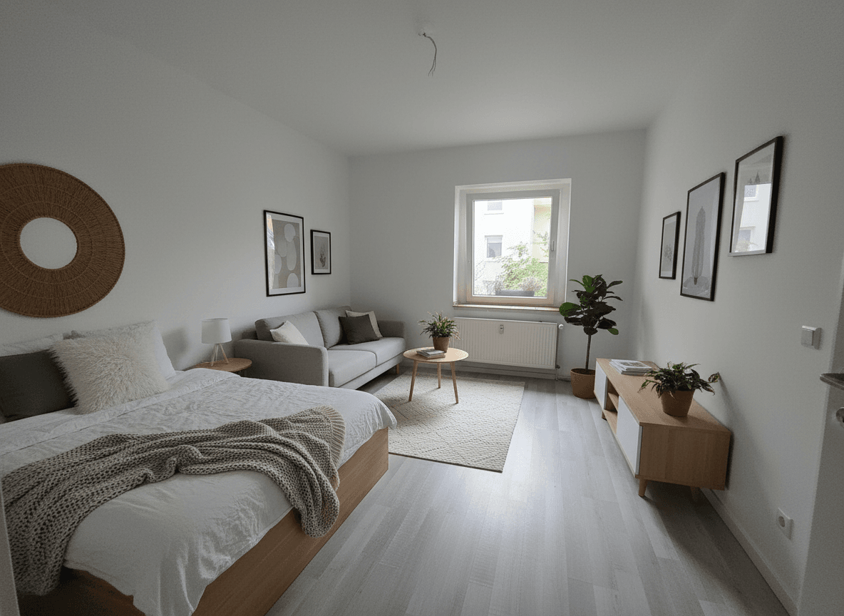 Thumbnail-Wohnung zum Mieten in Düsseldorf 540,00 € 29.95 m²