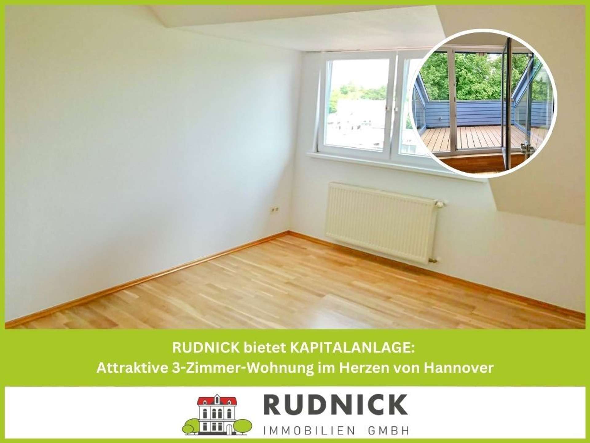 Thumbnail-Wohnung zum Kaufen in Hannover 275.000,00 € 90 m²