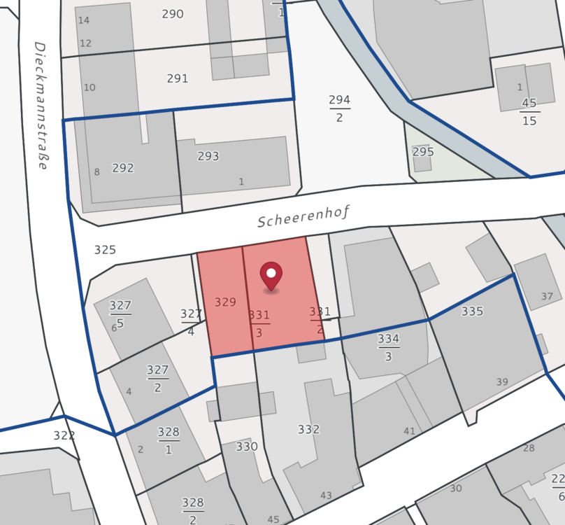 Thumbnail-Grundstück zu verkaufen in Dissen 396.000,00 € 775 m²