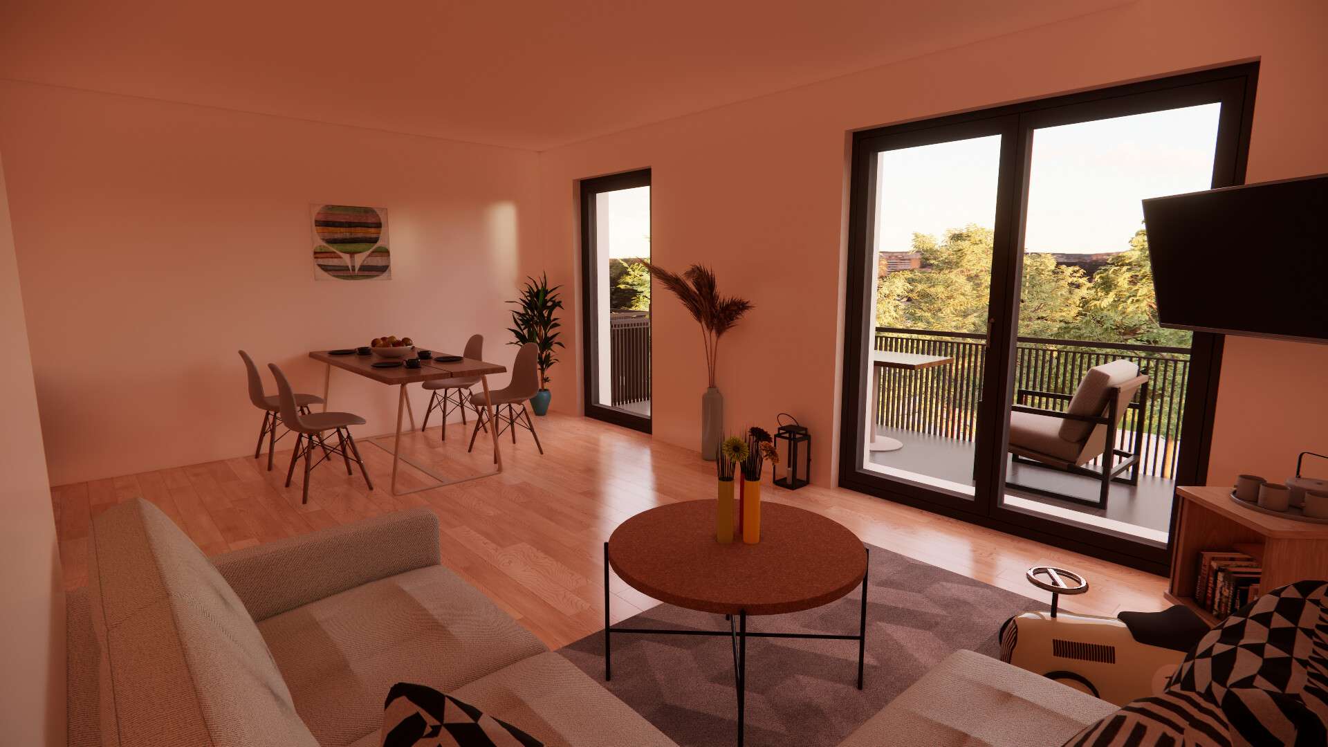 Thumbnail-Wohnung zum Kaufen in Wandlitz Basdorf 376.000,00 € 66.86 m²