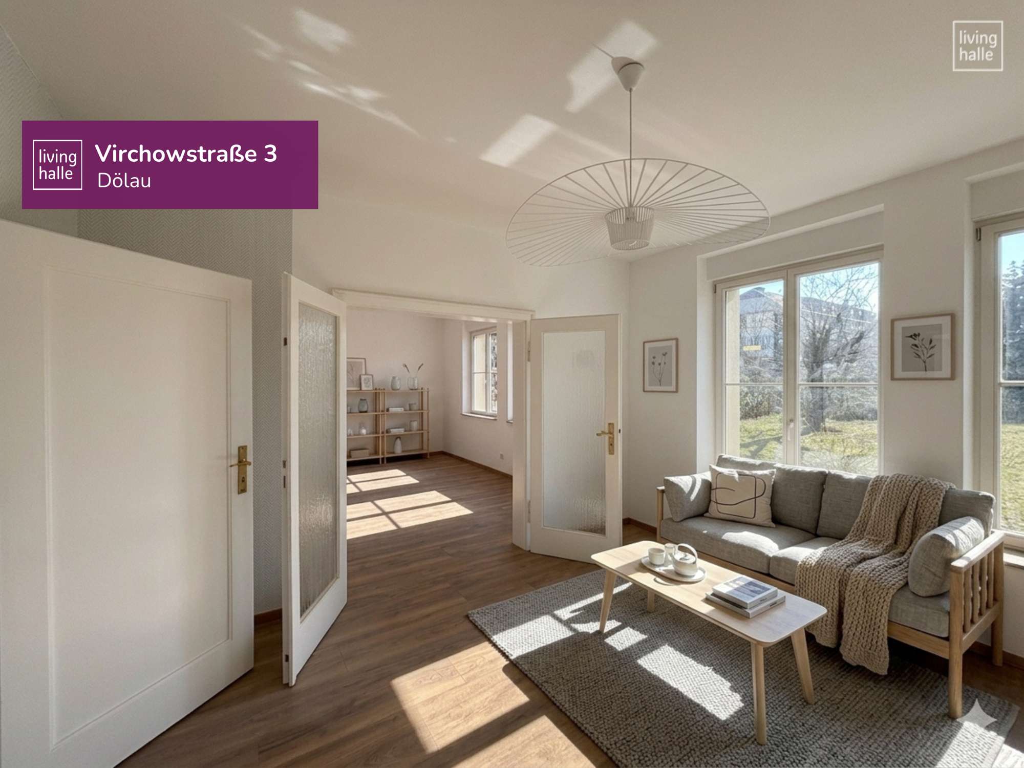 Thumbnail-Wohnung zum Mieten in Halle 2.600,00 € 190 m²