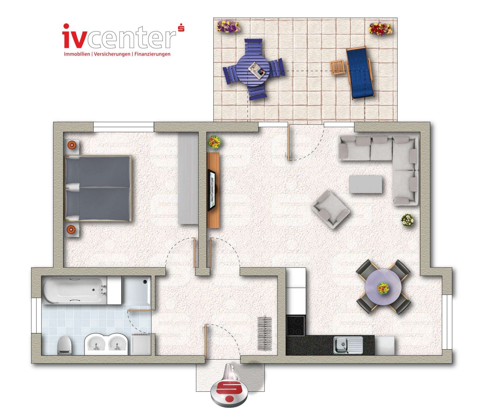 Thumbnail-Wohnung zum Kaufen in Überherrn 150.000,00 € 80 m²