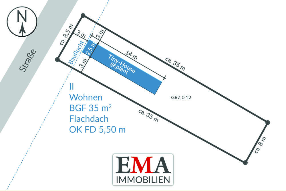Thumbnail-Grundstück zu verkaufen in Luckenwalde 55.000,00 € 289 m²
