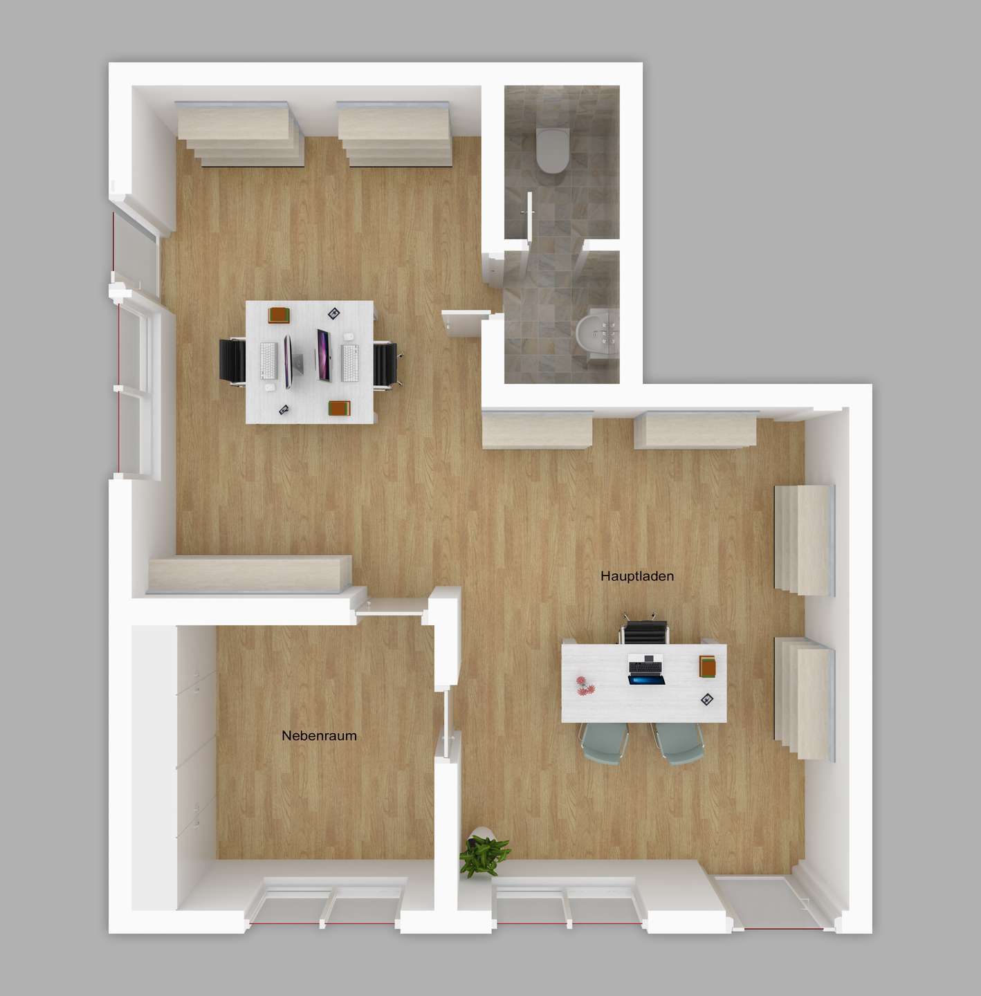 Thumbnail-Büro in Ebersdorf bei Coburg 390,00 € 54 m²