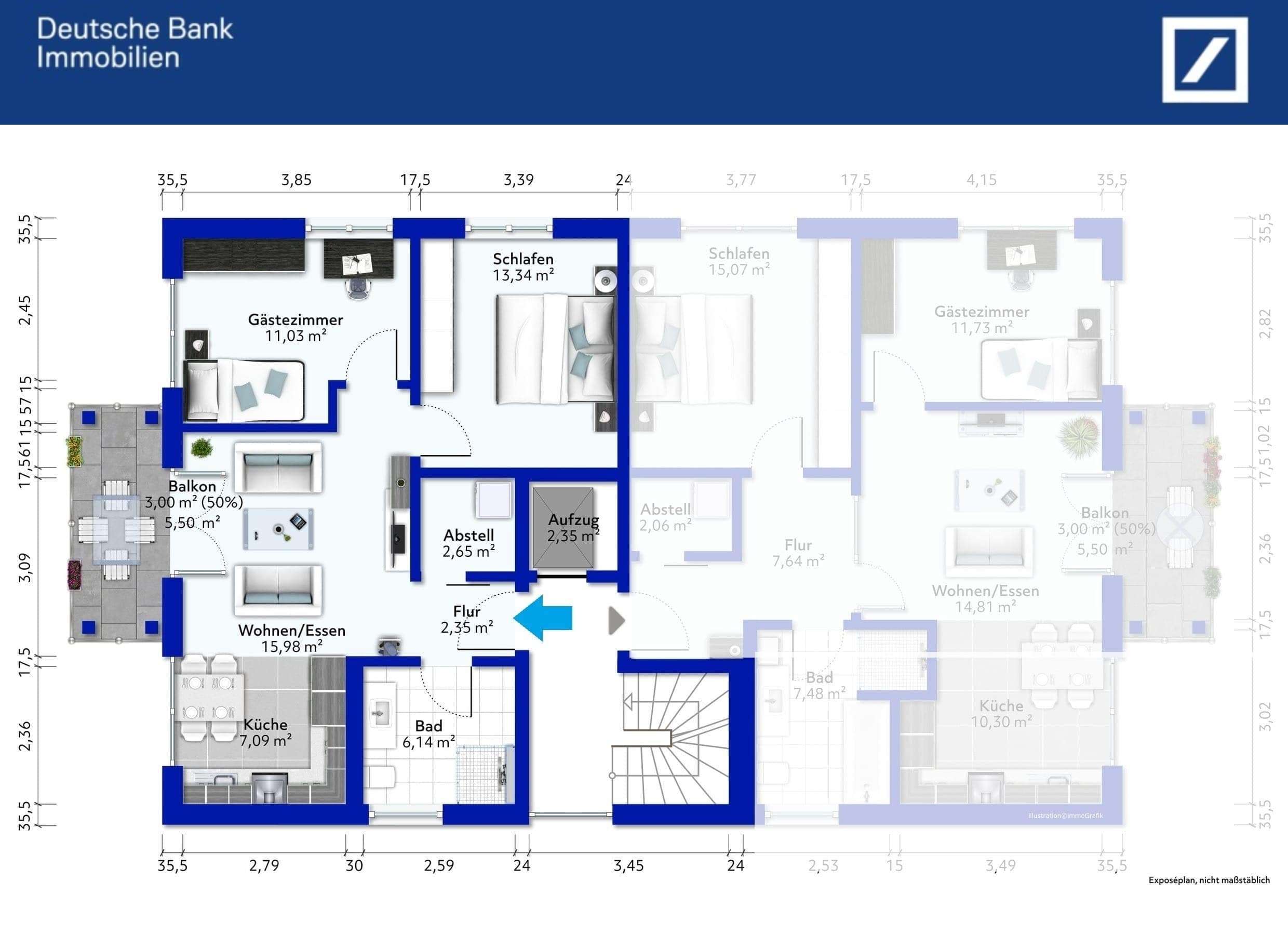 Thumbnail-Wohnung zum Kaufen in Wernigerode 249.500,00 € 61.58 m²