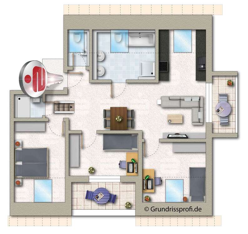 Thumbnail-Wohnung zum Kaufen in Klein-Winternheim 517.900,00 € 95.67 m²