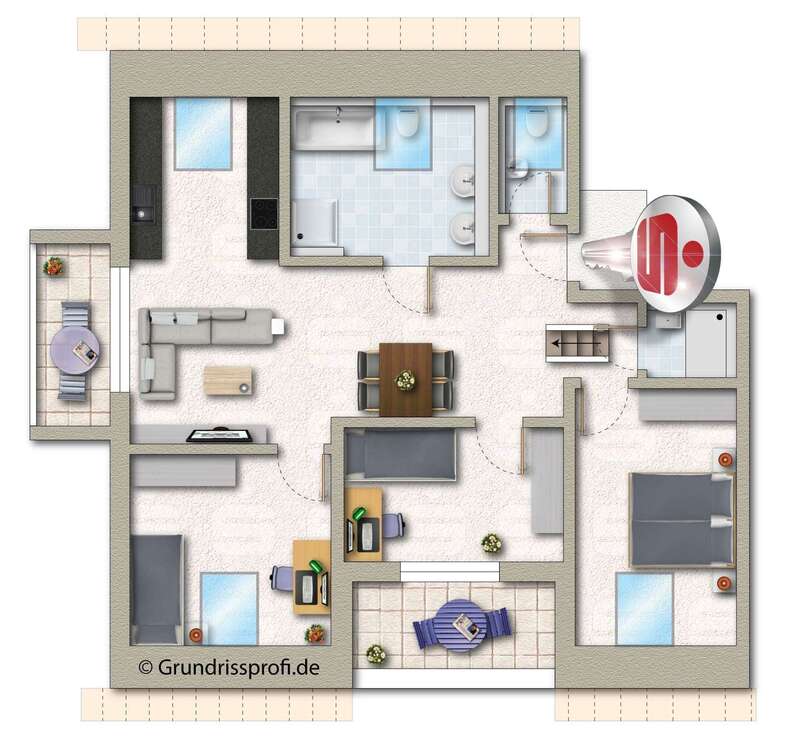 Thumbnail-Wohnung zum Kaufen in Klein-Winternheim 519.900,00 € 96.31 m²