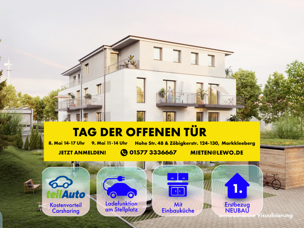 Thumbnail-Wohnung zum Mieten in Leipzig 788,00 € 43.77 m²